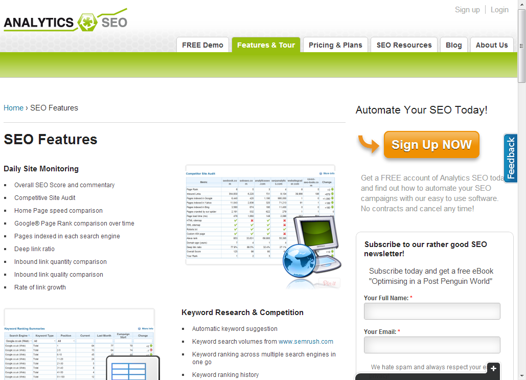國外SEO平臺工具面面觀